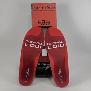 Currex Low Profile Insoles Adult Size Small Womens 6-7.5 , New Open Box